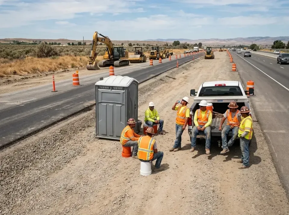 highway-road-construction-crew-007 — frequently asked questions, Porta Potty and Restroom Rentals in The Village of Indian H…